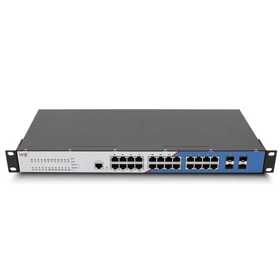 24-port GE + 4-port 1G SFP Layer 3 Managed Switch WINTOP YT-CM3728-4GF24GT