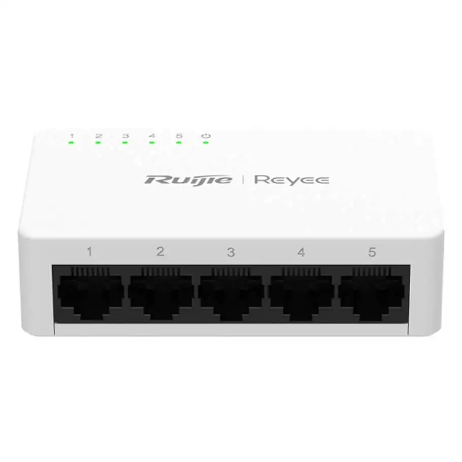 5-Port FE Unmanaged Non-PoE Switch RUIJIE RG-ES05F 1 5-Port FE Unmanaged Non-PoE Switch RUIJIE RG-ES05F