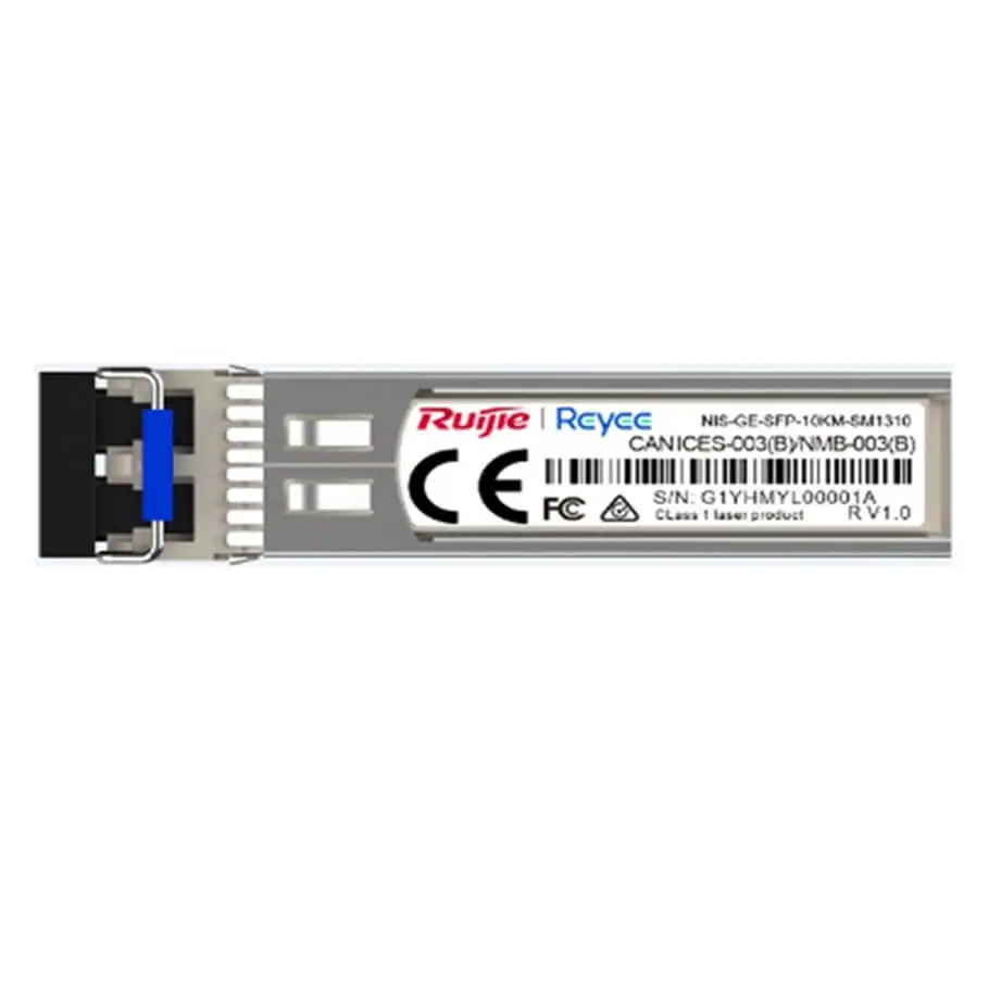 SFP Transceiver Module RUIJIE NIS-GE-SFP-10KM-SM1310 1 SFP Transceiver Module RUIJIE NIS-GE-SFP-10KM-SM1310