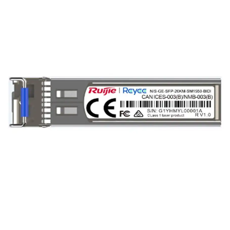 SFP Transceiver Module RUIJIE NIS-GE-SFP-20KM-SM1550-BIDI