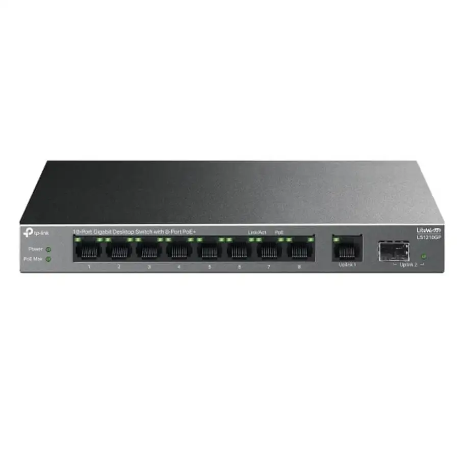 10-Port Gigabit Desktop Switch TP-LINK LS1210GP