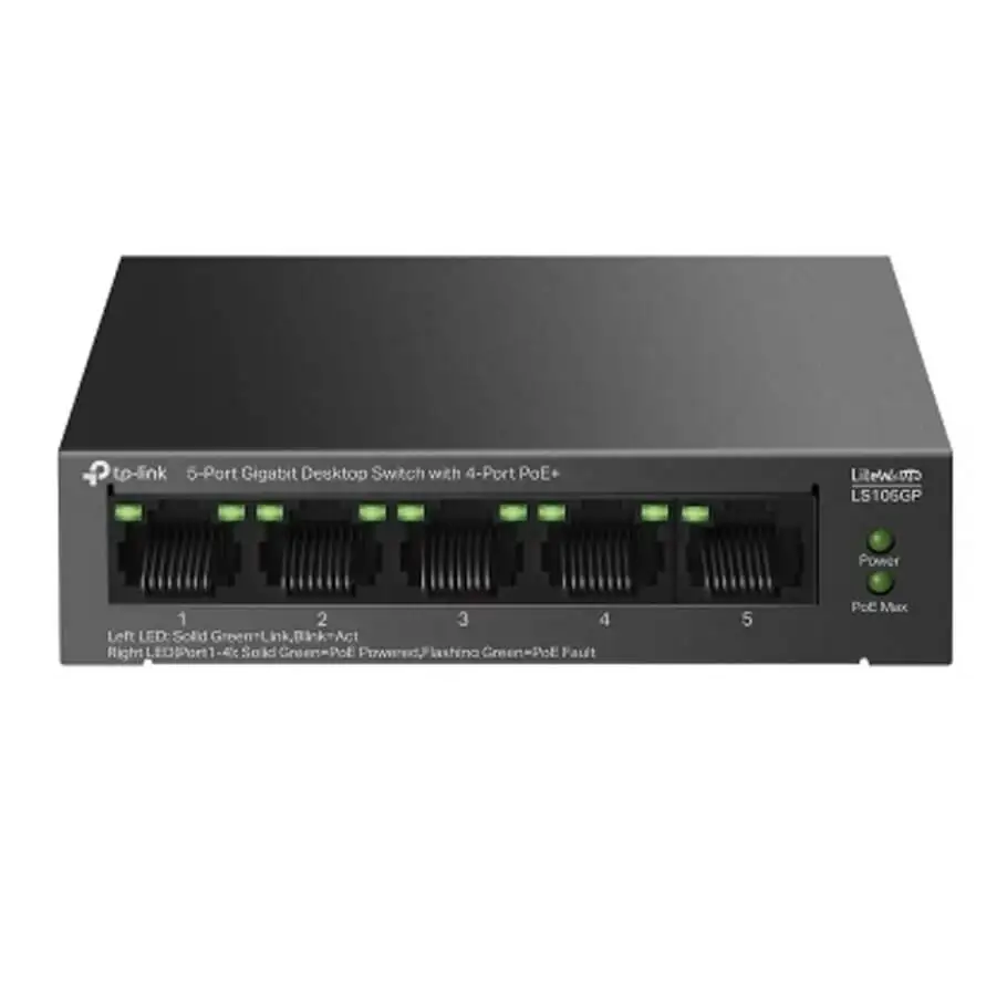 5-Port Gigabit Desktop Switch TP-LINK LS105GP
