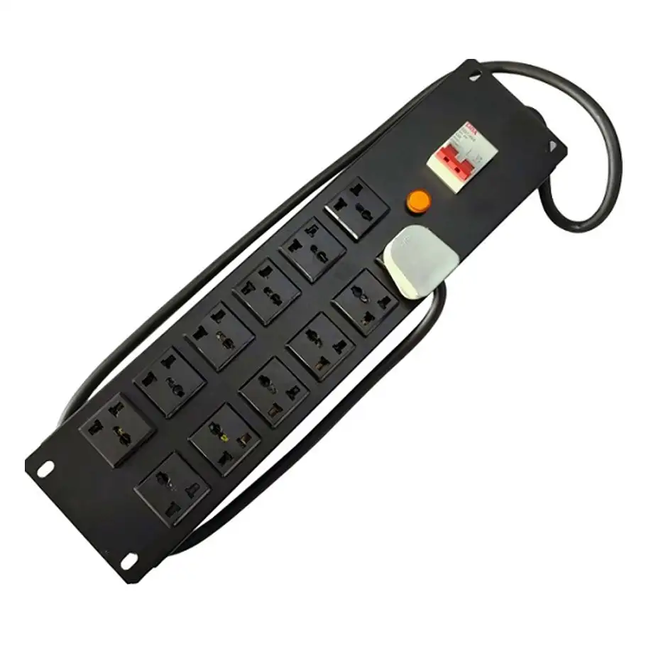 Thanh nguồn PDU 12 cổng rack 19” có CB ATC12-PUC