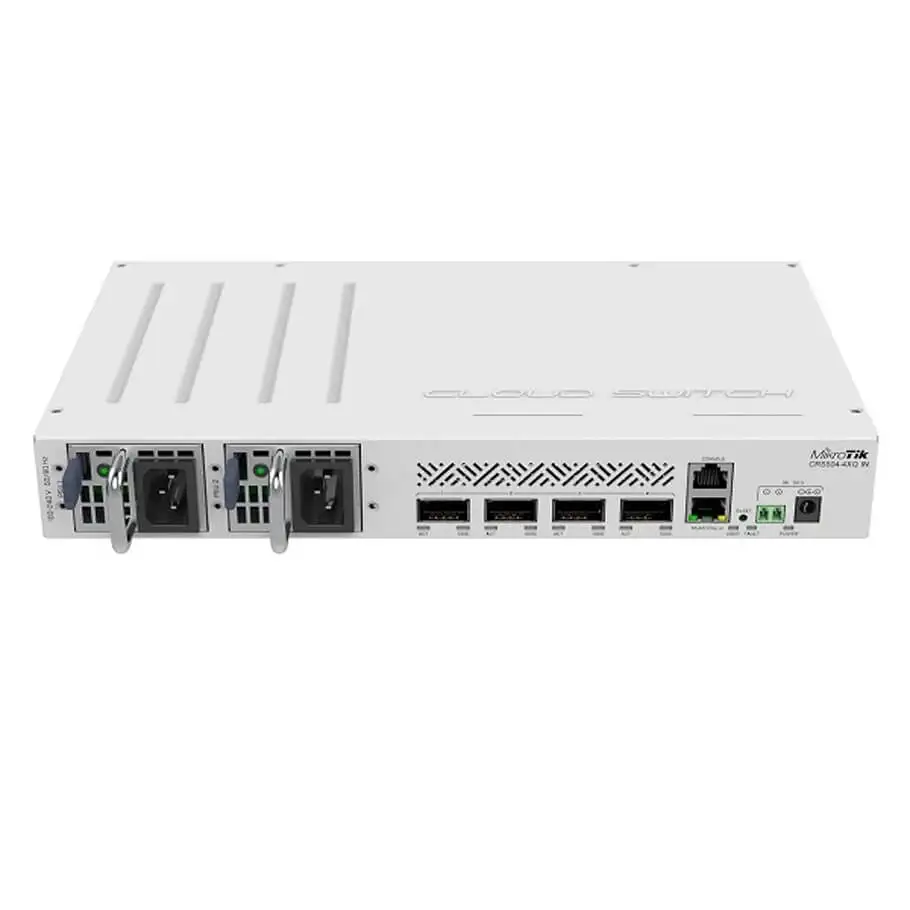 4-Port 100G QSFP28 Switch Mikrotik CRS504-4XQ-IN