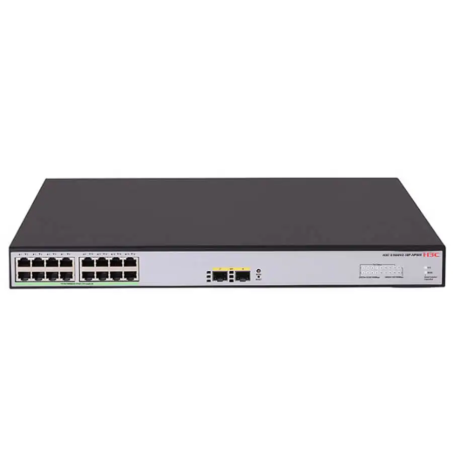 16-Port GE PoE Switch H3C LS-1600V2-18P-HPWR-GL 1 16-Port GE PoE Switch H3C LS-1600V2-18P-HPWR-GL