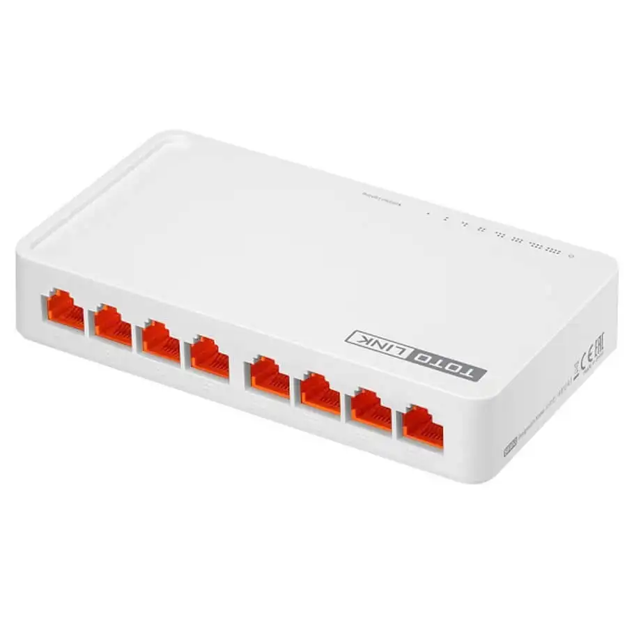 8-Port 10/100Mbps Desktop Switch TOTOLINK S808-V5 1 8-Port 10/100Mbps Desktop Switch TOTOLINK S808-V5