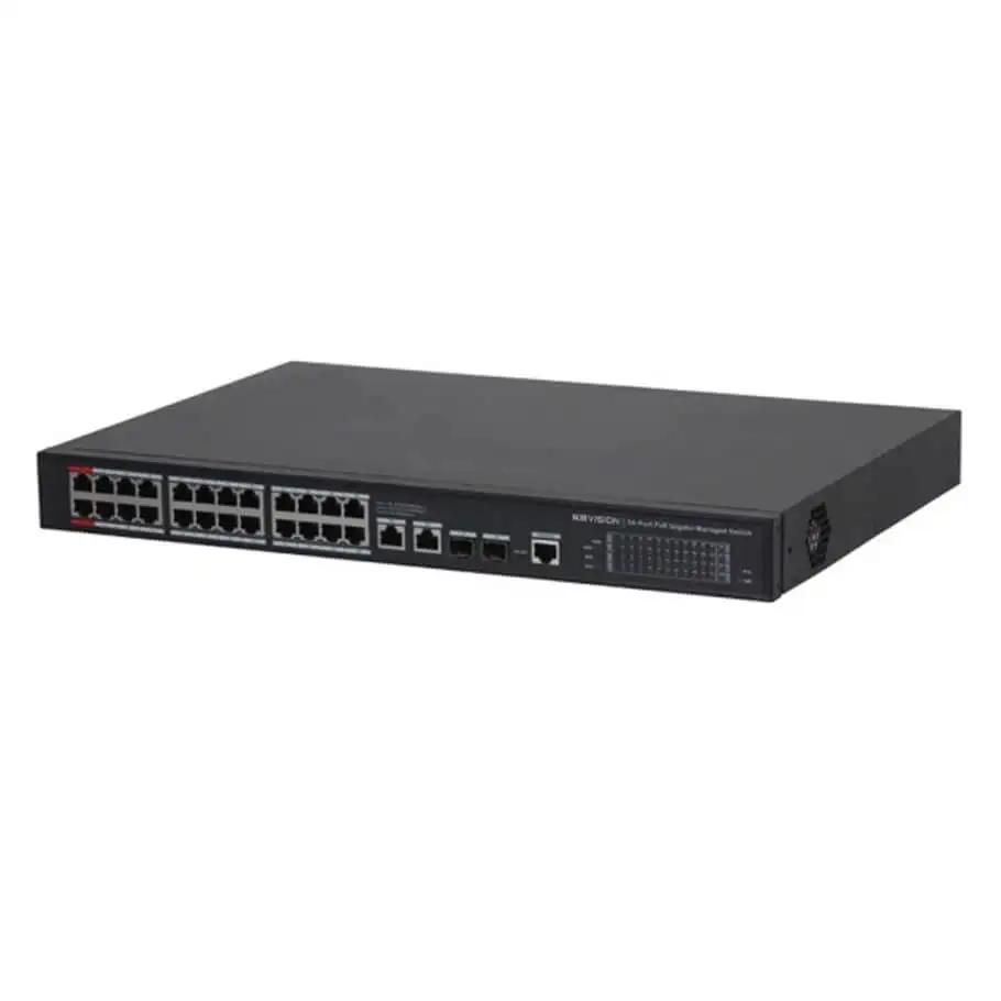 24-Port GE PoE Managed Switch KBVISION KX-CSW24-4FG-240
