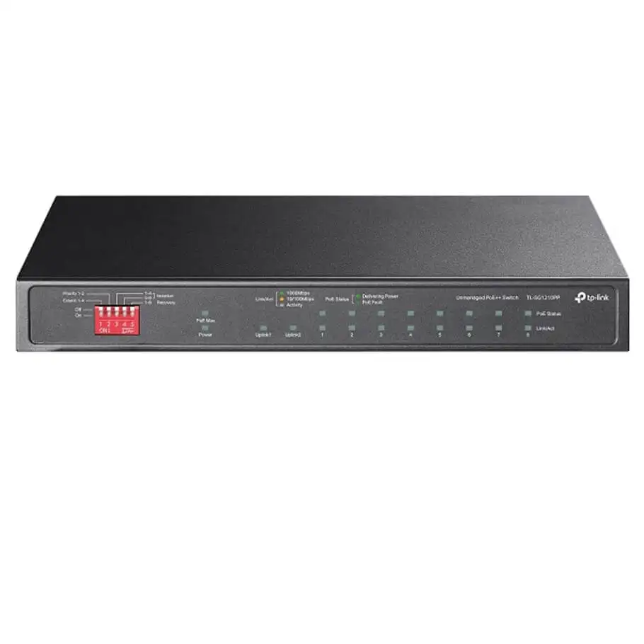 8-Port Gigabit PoE Desktop Switch TP-LINK TL-SG1210PP