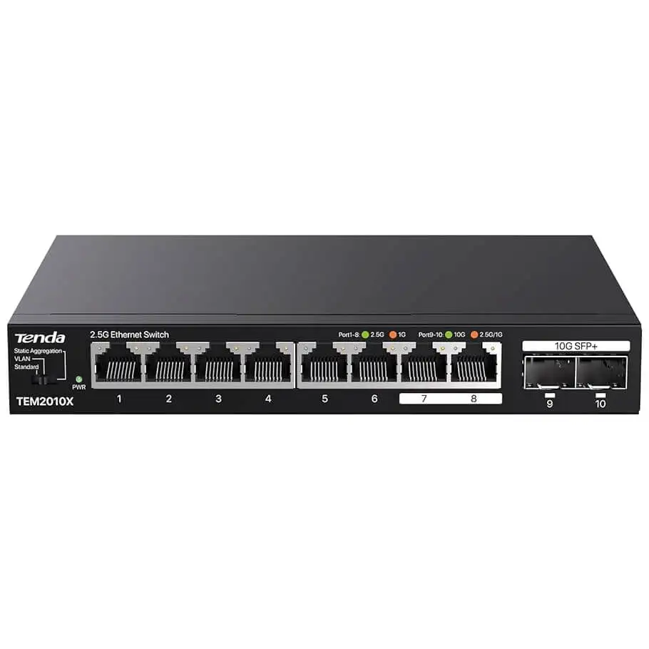8-Port 2.5GE Switch TENDA TEM2010X