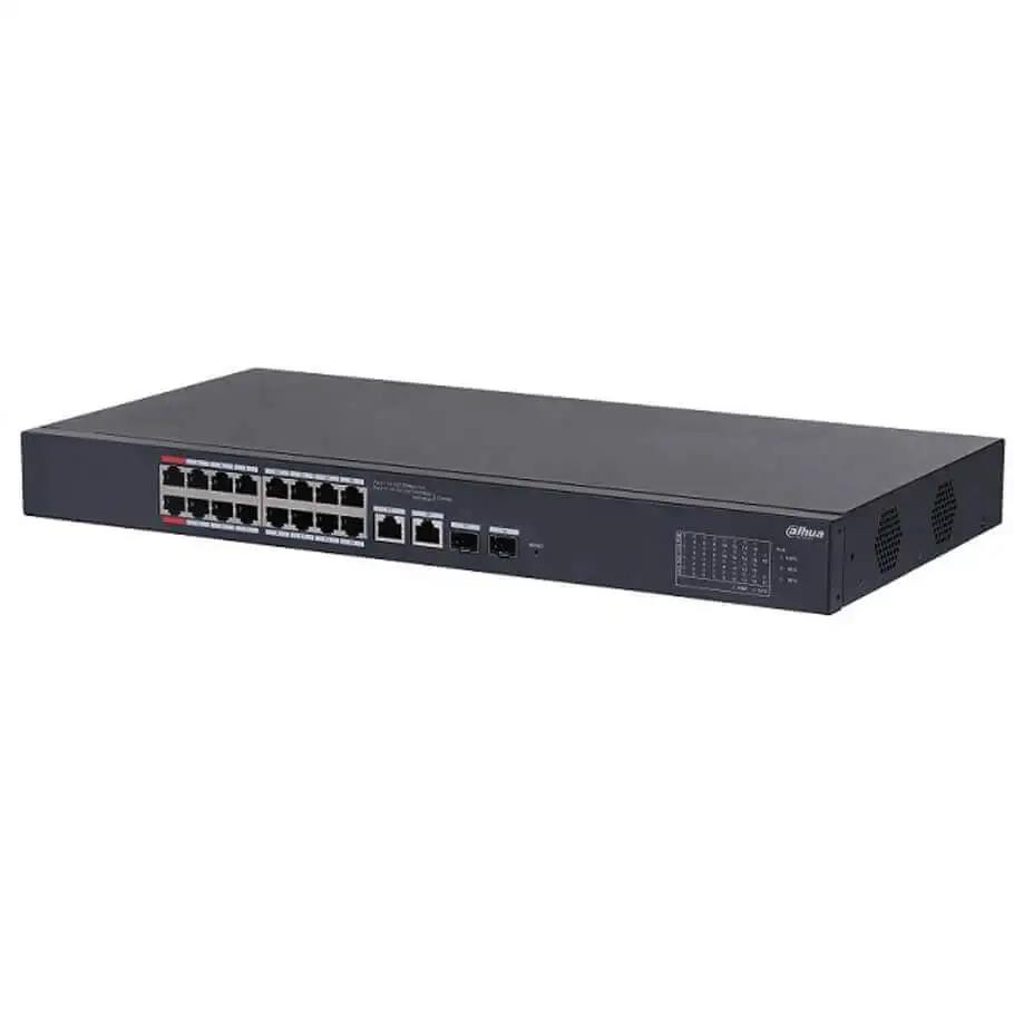 16-Port PoE Managed Switch DAHUA DH-CS4218-16ET-190