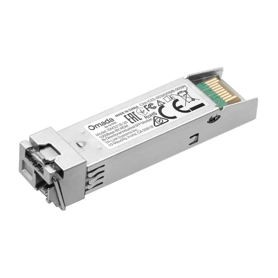 1000Base-BX Industrial SFP Module TP-Link ISM321B-20