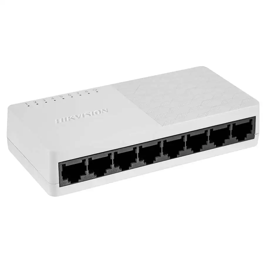 8-Port Fast Ethernet Switch HIKVISION DS-3E0108D-O 1 8-Port Fast Ethernet Switch HIKVISION DS-3E0108D-O