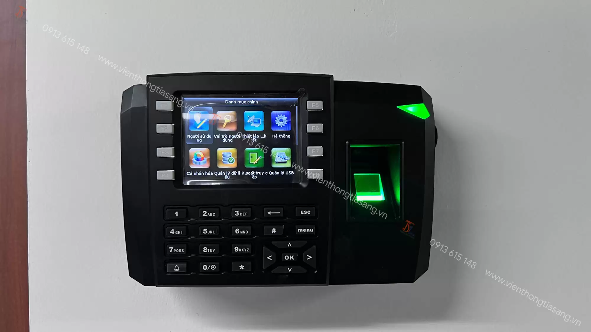 3/1/2024 Tia Sáng thi công lắp đặt hệ thống máy chấm công | Gò Vấp