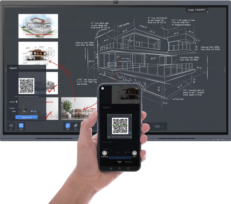 man hinh tuong tac maxhub c6530 v6 classic 65 inch 9653 4