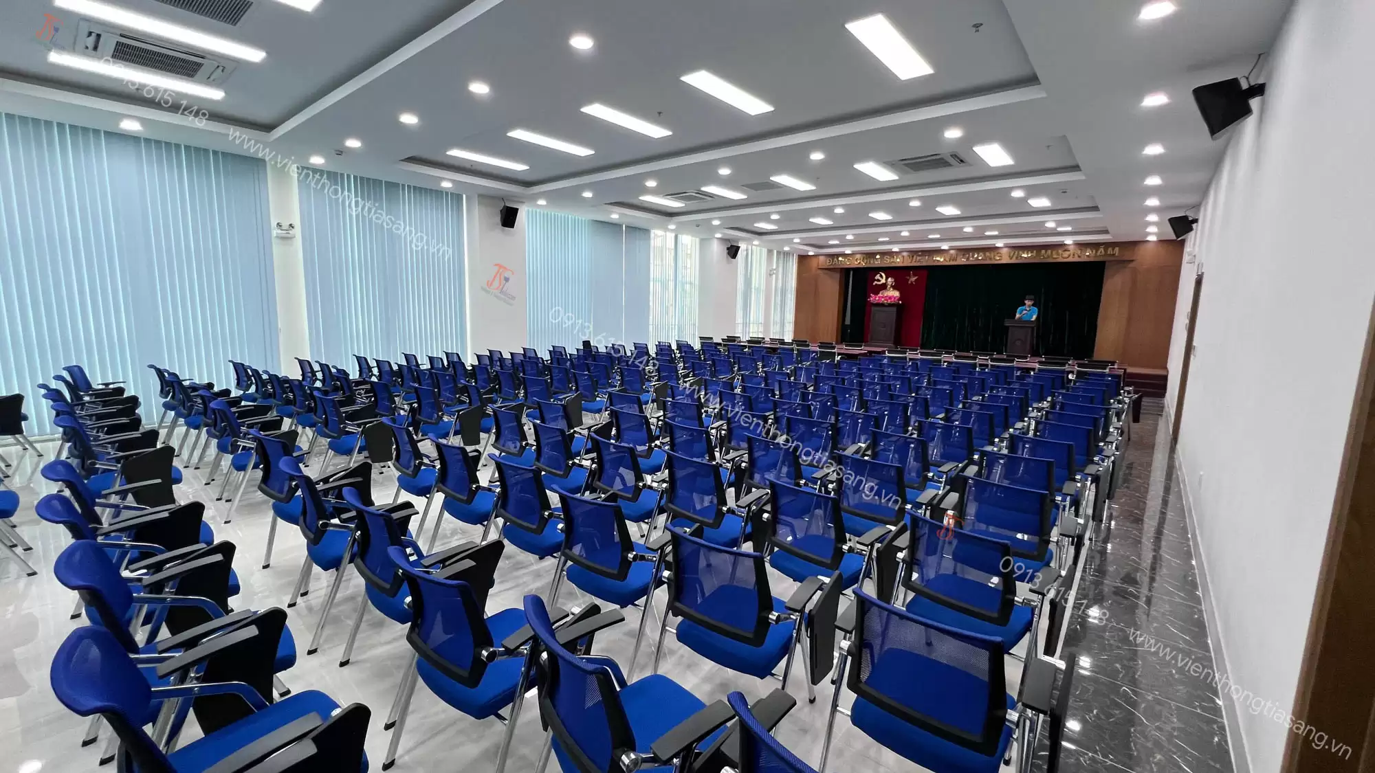 3/1/2024 Tia Sáng lắp đặt hệ thống âm thanh hội trường | Gò Vấp