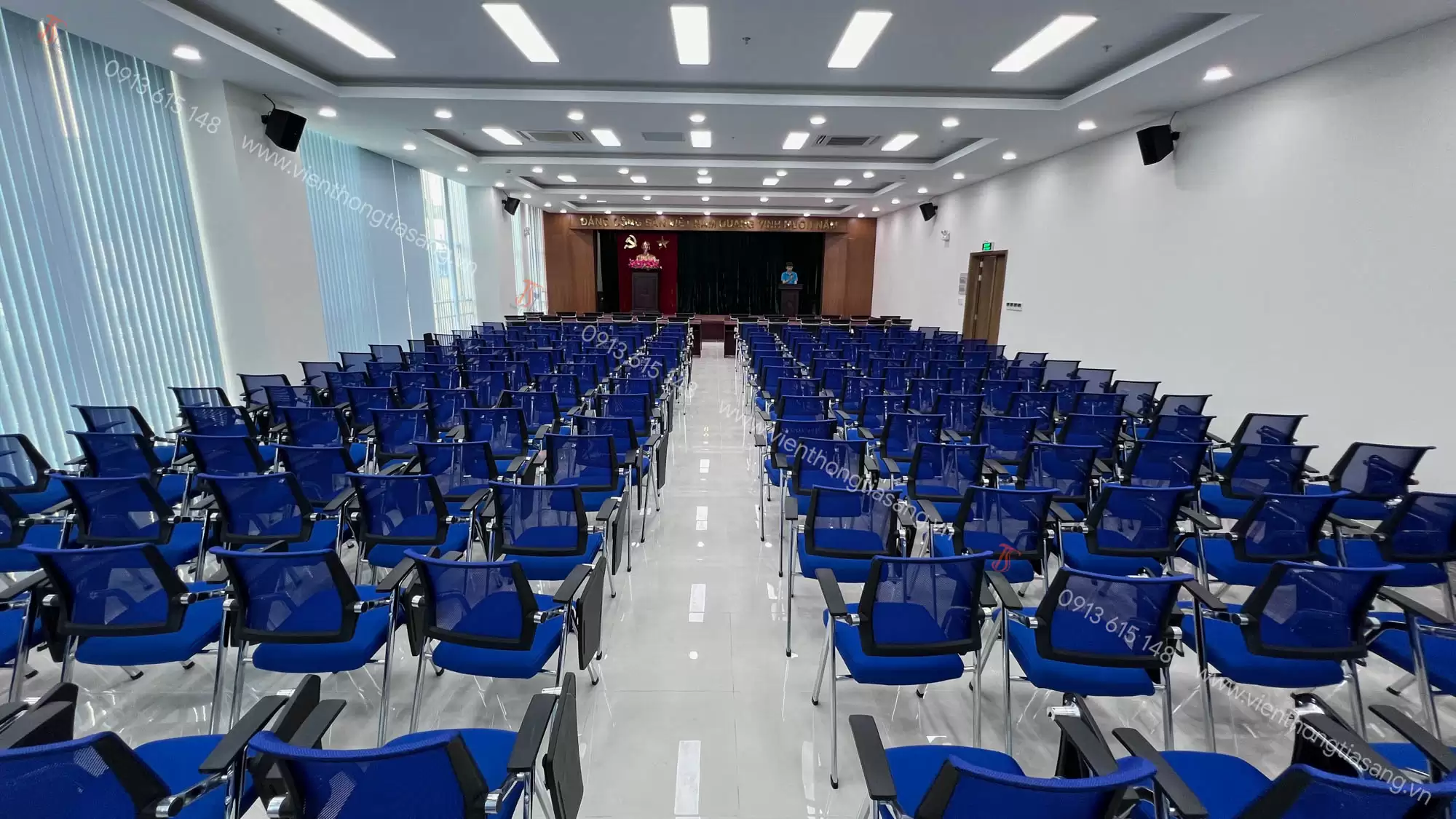 3/1/2024 Tia Sáng lắp đặt hệ thống âm thanh hội trường | Gò Vấp